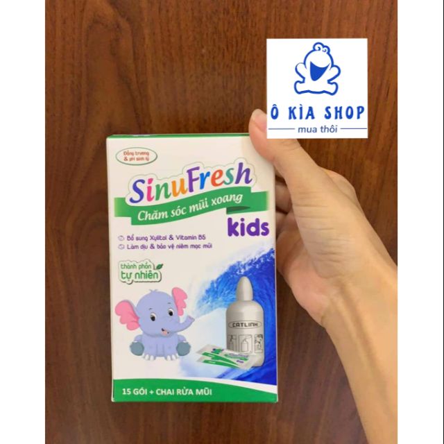 Bình rửa mũi trẻ em SinuFresh kids