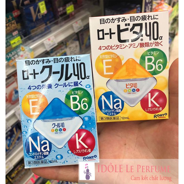 Nước Nhỏ Mắt Rohto Vita 40 Nhật Bản 12ml
