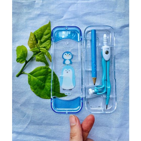 [Hàng đẹp G-star] Compa kèm bút chì cho học sinh, đồ dùng học tập cute - VPP THIÊN ÁI