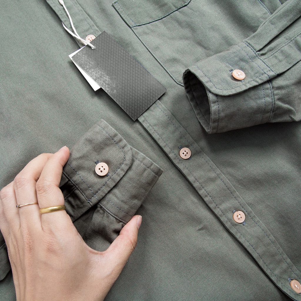 Áo sơ mi nam dài tay cổ bẻ HEBOZ chất vải denim mỏng, nhẹ và thoáng mát lên form sang chảnh - 00000654 | BigBuy360 - bigbuy360.vn