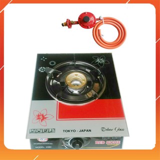 Bếp gas đơn kính combor van dây giá rẻ phù hợp với không gian hẹp, sinh viên, công nhân và người ở trọ