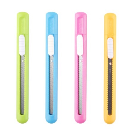 Dao dọc giấy thép Nhật nhiều màu SK5 9mm ASS91452