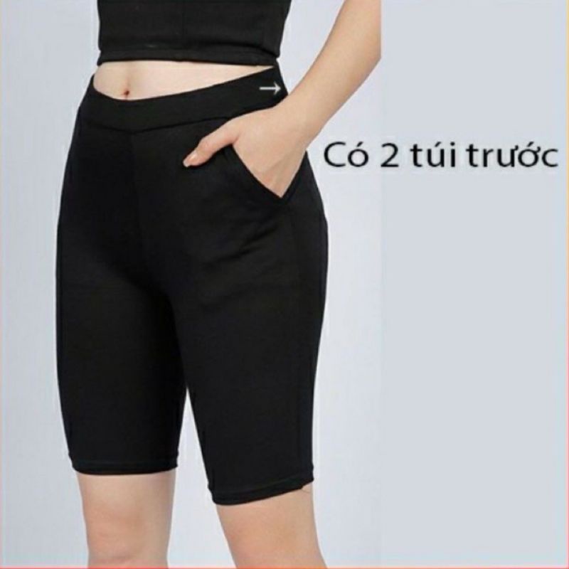 Quần short thun nữ
