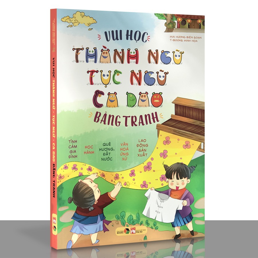 Sách - Vui Học Thành Ngữ, Tục Ngữ, Ca Dao Bằng Tranh (DM) | BigBuy360 - bigbuy360.vn