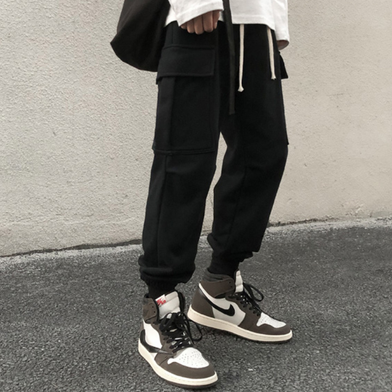 Quần dài nam phối túi phong cách hiphop thời trang chất lượng cao