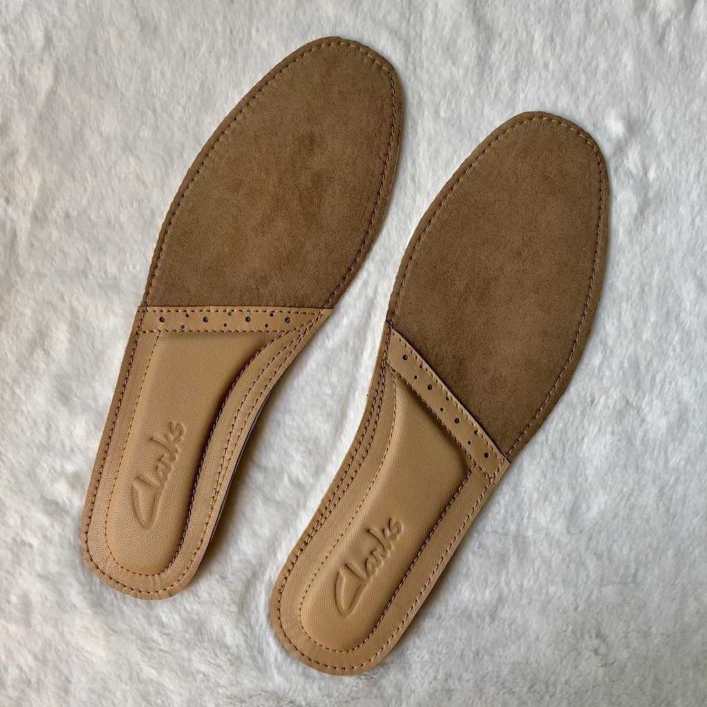Cặp lót giày bằng da bò cao cấp, êm chân và khử mùi size 38 đến 43