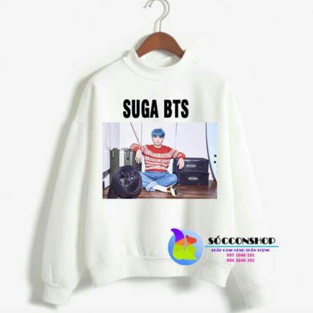 Áo thu đông SUGA BTS