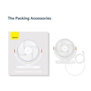 quạt usb để bàn Baseus serenity desktop fan HF013
