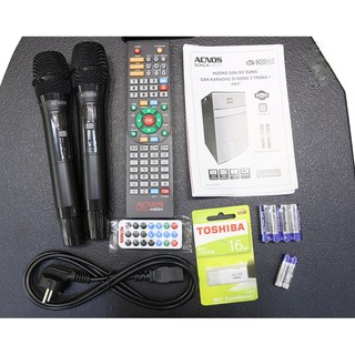 Loa kẹo kéo karaoke bluetooth Acnos KB51