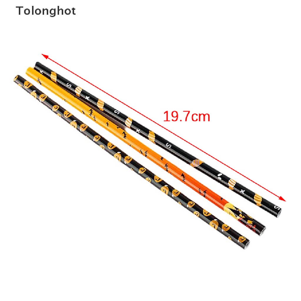 Set 25 Ống Hút Giấy Họa Tiết Halloween Độc Đáo