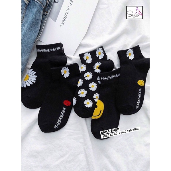 Vớ bông cúc vớ nữ bông cúc tất nữ