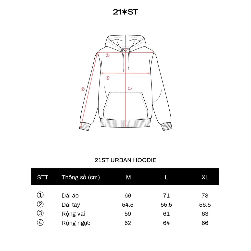 Áo nỉ có mũ dáng rộng unisex CIAO Grey Mona Pixel Hoodie