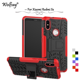 REDMI Ốp Lưng Điện Thoại Chống Sốc Có Thanh Đỡ Cho Xiaomi Redmi S2