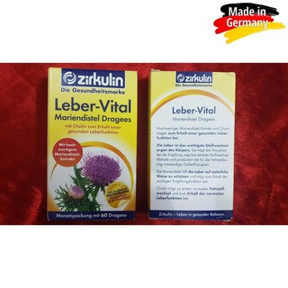 Viên uống Zirkulin Leber Vital Mariendistel xách tay Đức .