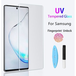 Kính cường lực UV cho Samsung S20/ S20 Plus/ S20 Ultra Full màn hình Trong suốt