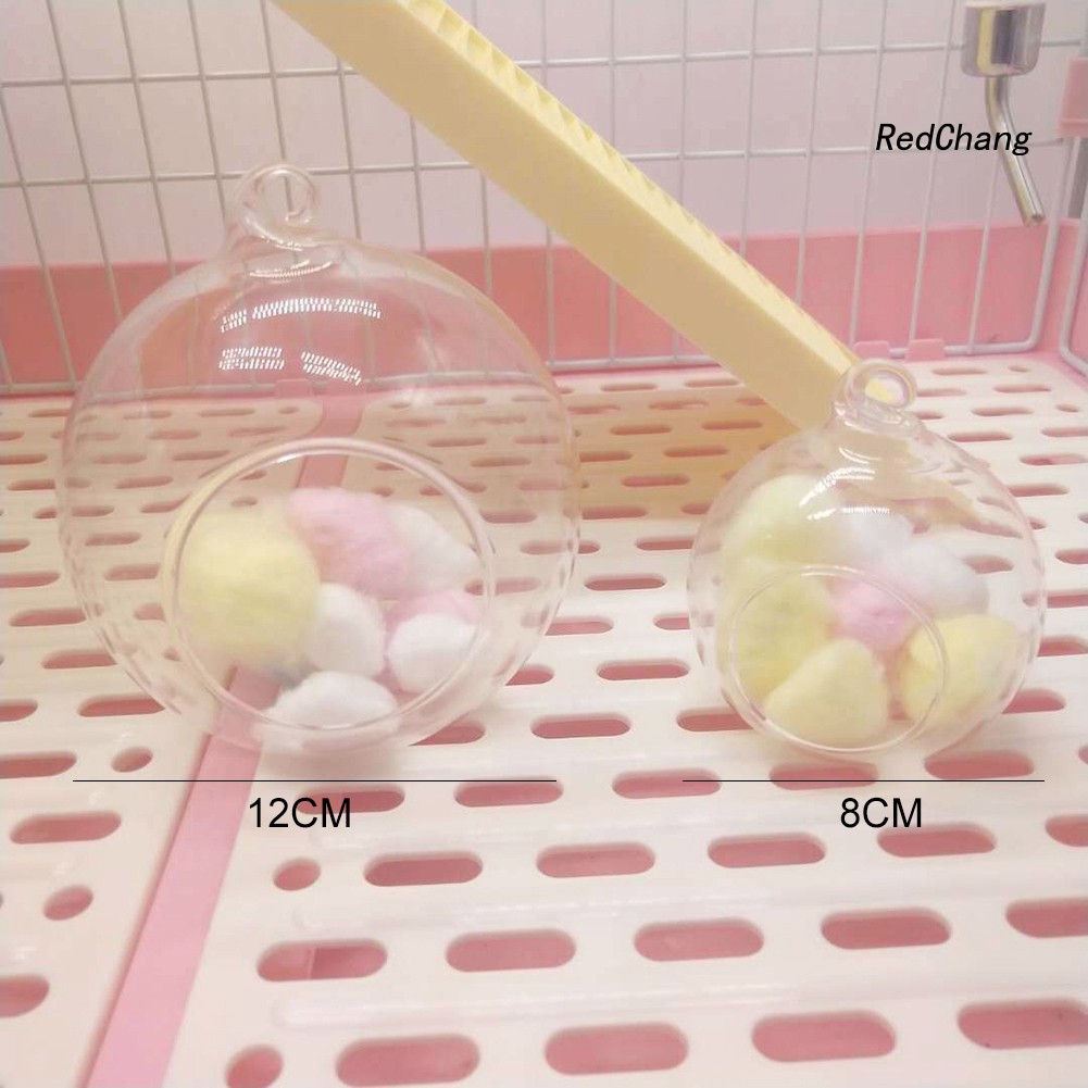 Lồng treo thủy tinh dễ thương cho chuột hamster