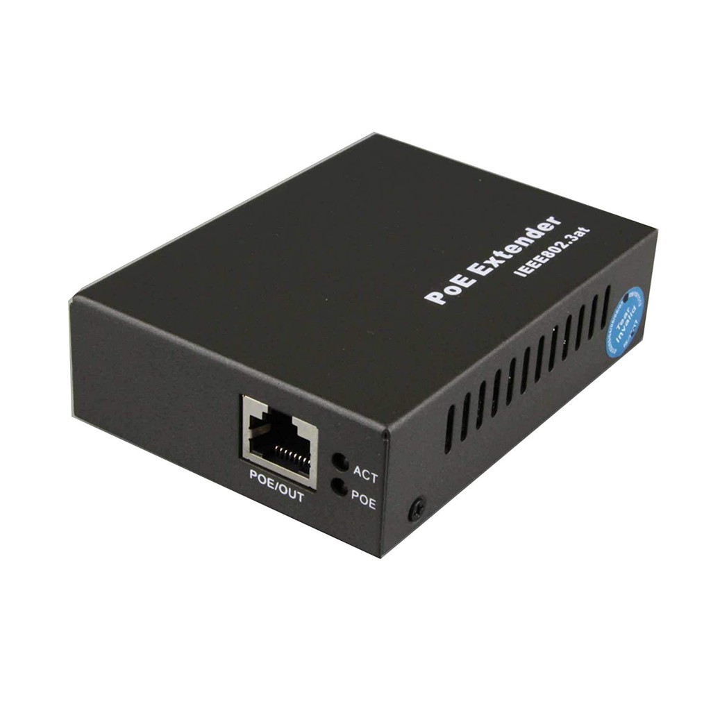 PE2301G Single Port Gigabit POE+ kéo dài cho poe 200m 802.3af/at KMETech - Hàng Chính Hãng