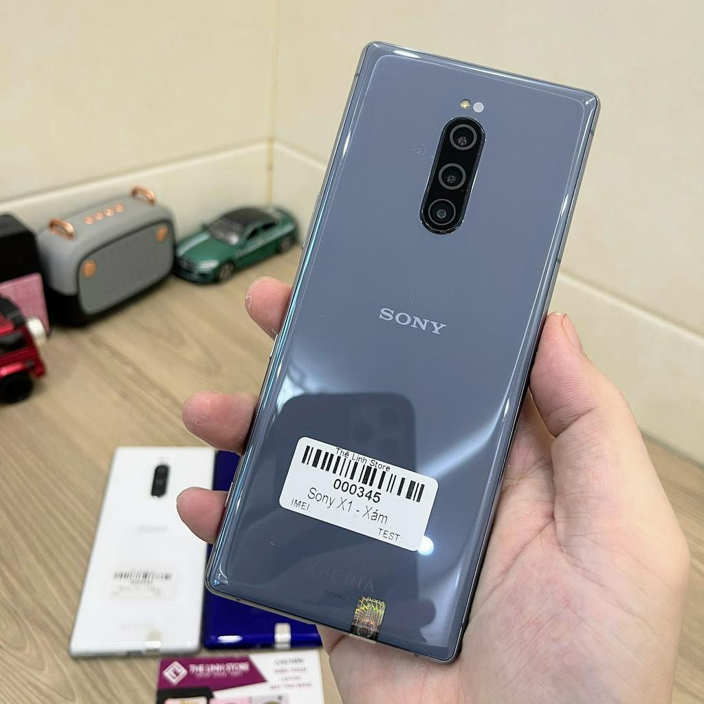 Điện thoại Sony Xperia 1 (Sony X1) màn OLED 4K 6.5 inch - Snap 855 ram 6G