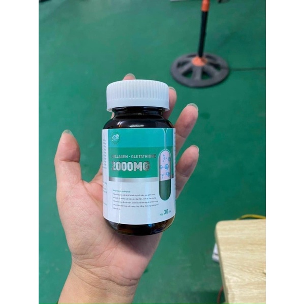 Viên Uống Trắng Da Glutathione 2000mg Chính Hãng Giấy Tờ Đầy Đủ