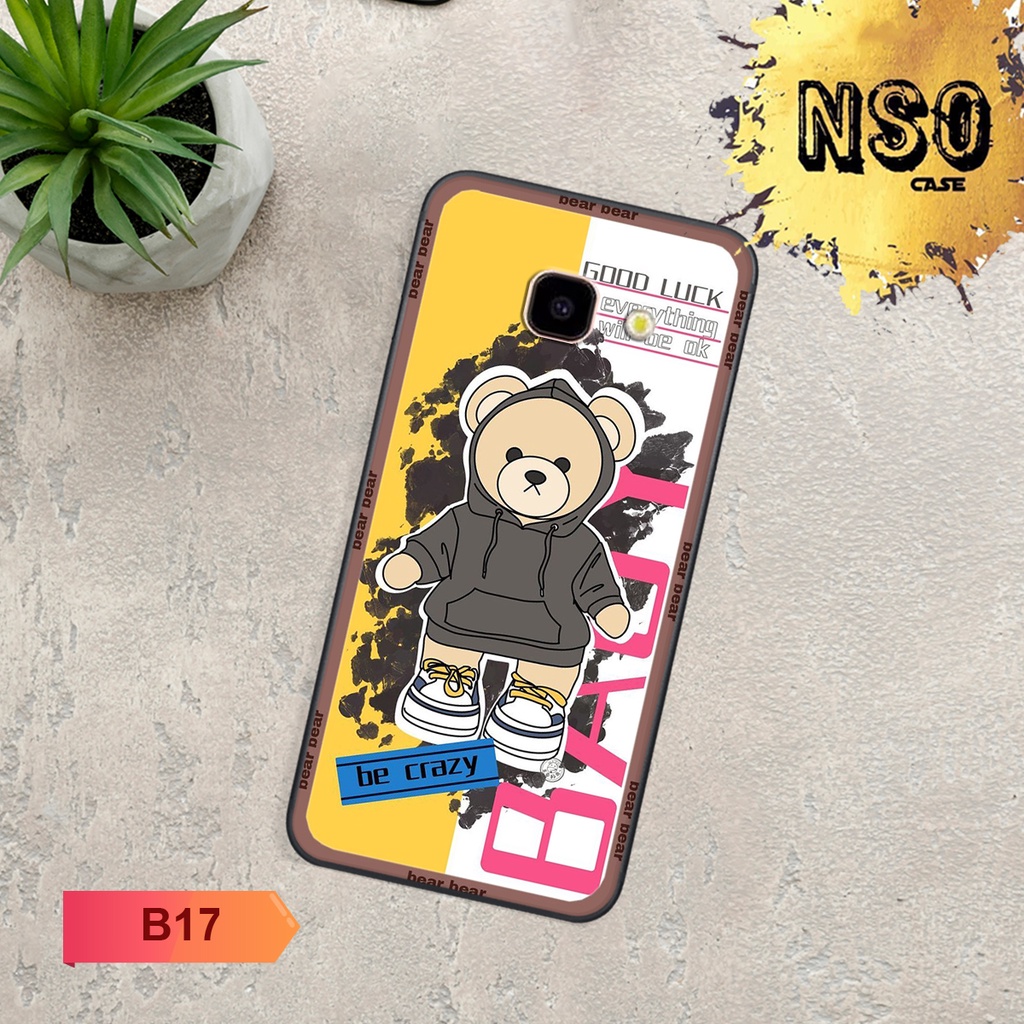Ốp Samsung J7 prime - Samsung j4 Core/ J4 Plus In Hình Gấu Bear Siêu Cute Đáng Yêu