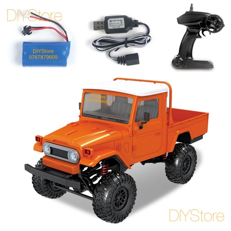 Xe địa hình 4WD điều khiển từ xa MN45 FJ40 2.4G tỉ lệ 1:12