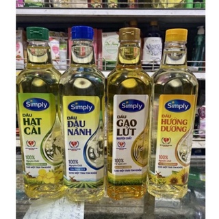 Dầu ăn simply 1L