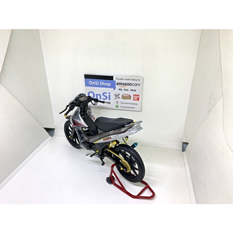 MÔ HÌNH YAZ 125cc  XE MOTOR ĐỘ F-35 TỈ LỆ 1/12