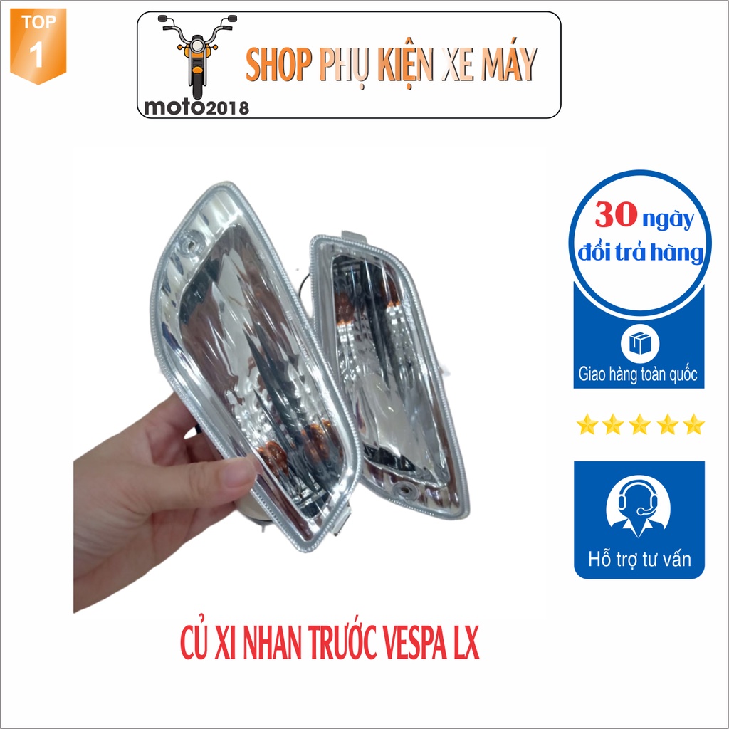 Củ xi nhan TRƯỚC  cho xe VESPA LX -SPA -648