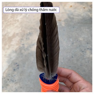 Cầu đá cầu kiểng đen chống thấm nước HT54 (Bộ 2 quả)