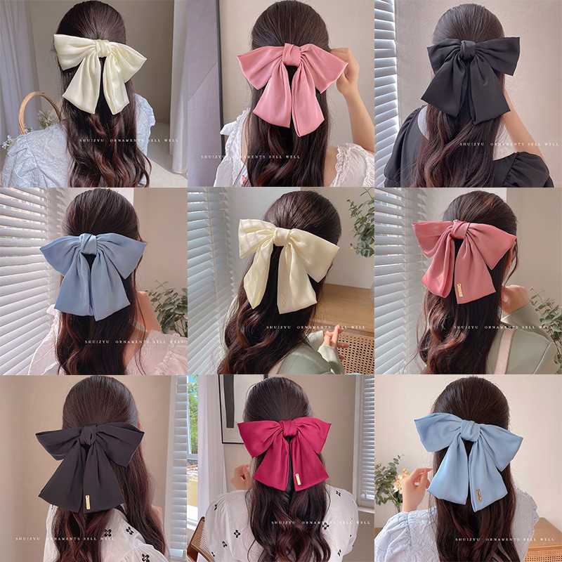 Kẹp Tóc Hình Nơ Xinh Xắn Đáng Yêu Cho Nữ 2021