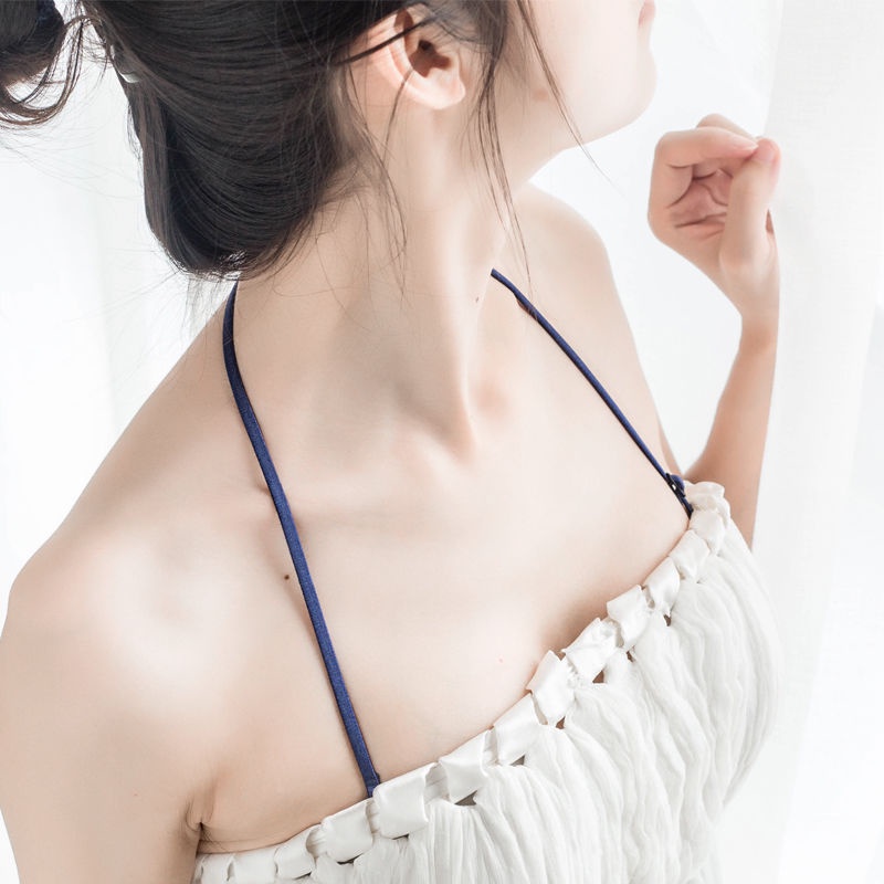 Áo Ngực Dây Chéo Lưng Co Giãn Màu Trơn 05 Quyến Rũ