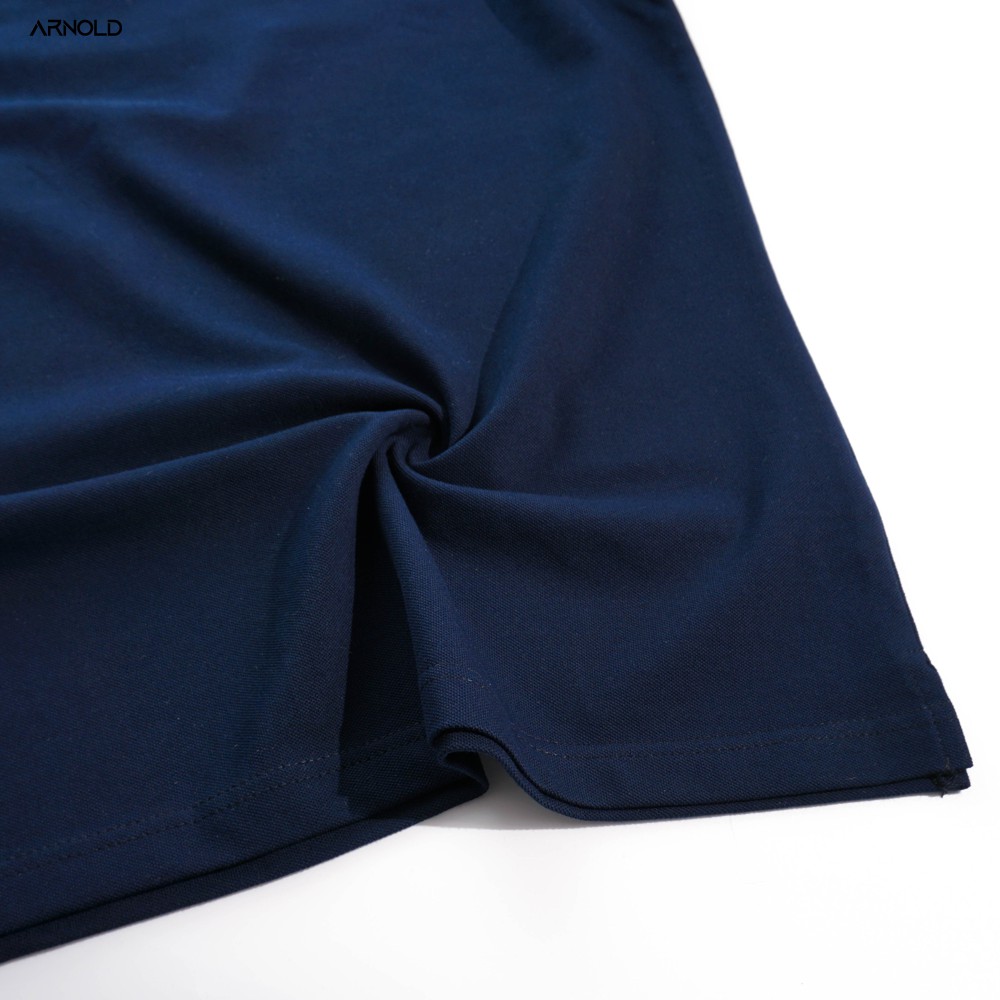 [Mã LTP50 giảm 50000 đơn 150000] Áo thun polo nam cổ bẻ màu xanh dương vải cá sấu Cotton trẻ trung, thoáng mát - Arnold | BigBuy360 - bigbuy360.vn