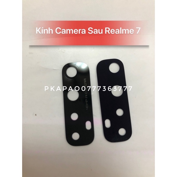 Kính camera sau Realme 7 zin new