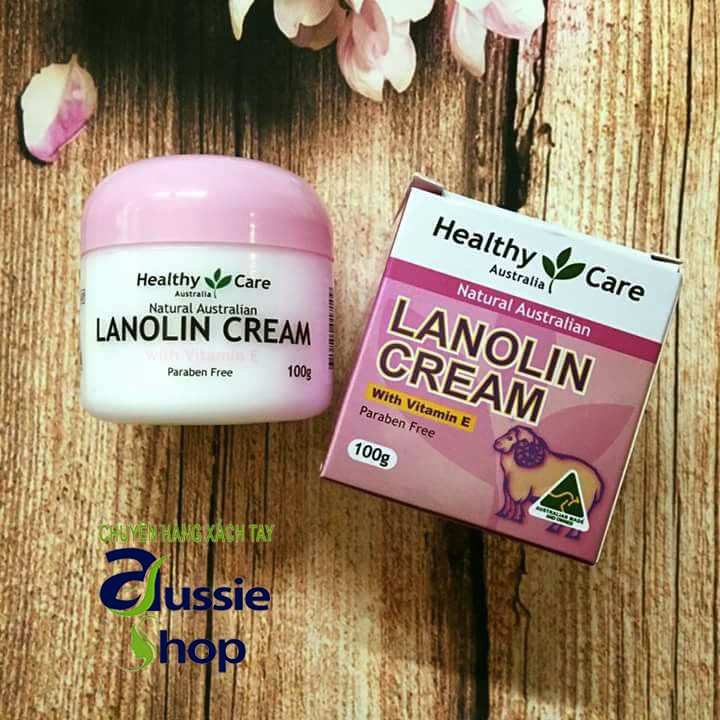 Kem cừu Healthy Care Lanolin cream with Vitamin E