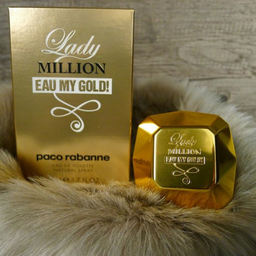 (Hàng Mỹ chính hãng) Nước hoa nữ Panco Rambane Lady Million Eau My Gold 80ml