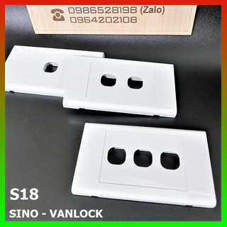 Mặt 1 lỗ, mặt 2 lỗ, mặt 3 lỗ SINO VANLOCK S18