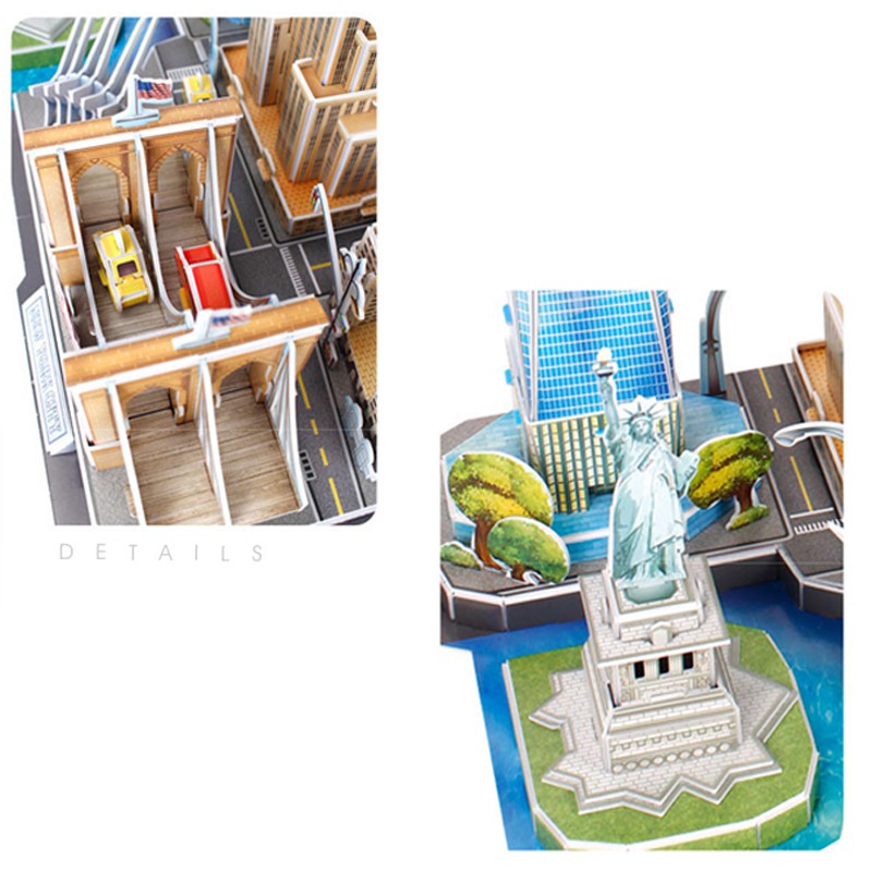 Mô hình giấy 3D CubicFun - City Line New York - MC255h