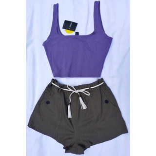 Quần short kaki f21