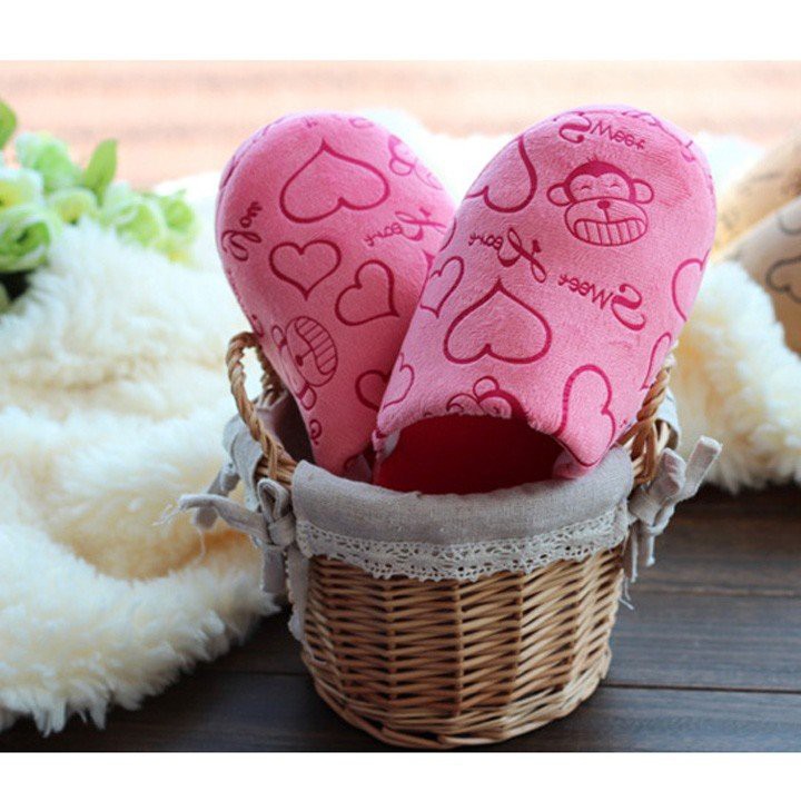 Dép Bông Đi Trong Nhà Thu Đông Hình | BigBuy360 - bigbuy360.vn