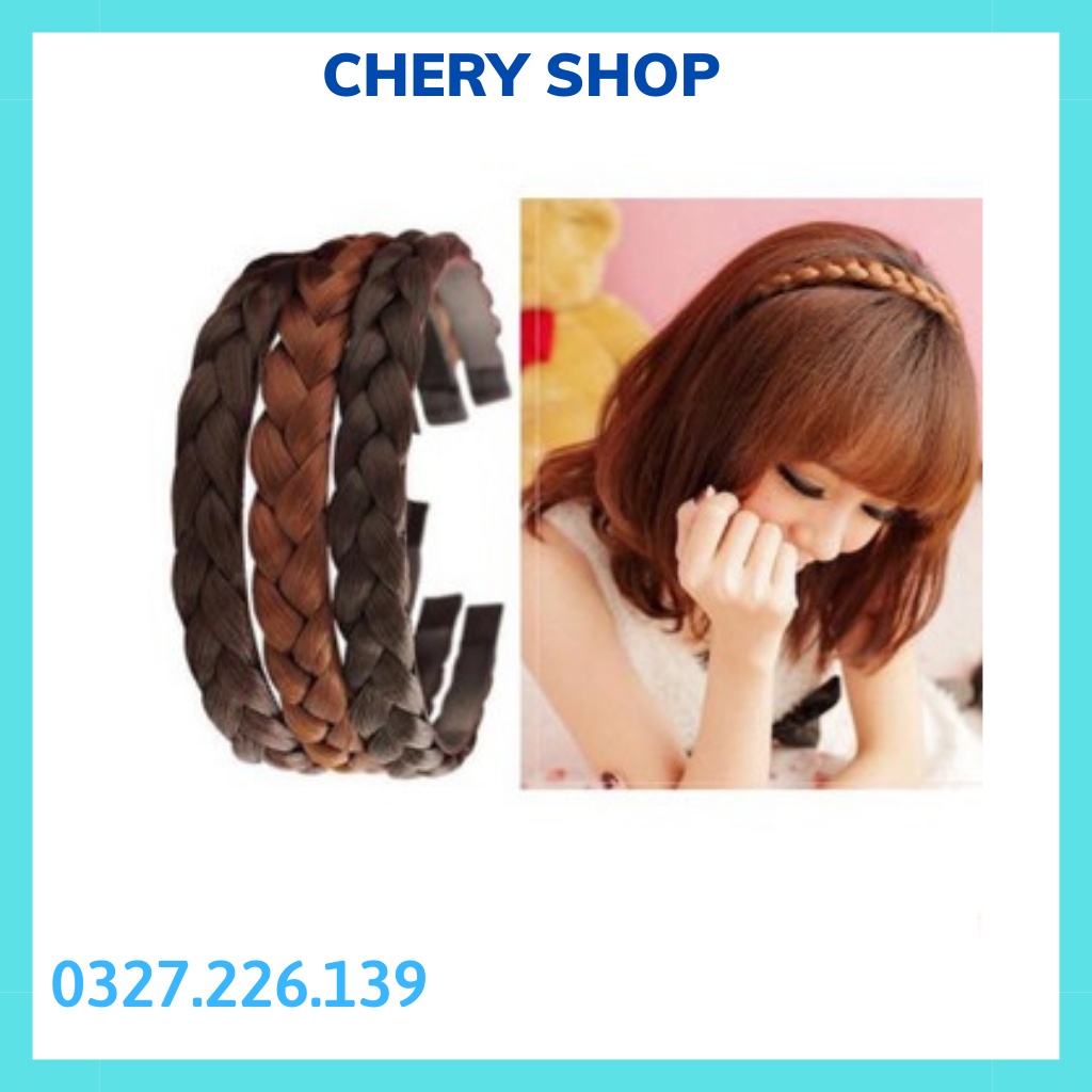 Băng đô tết tóc giả phong cách HÀN QUỐC có răng cưa shop Chery