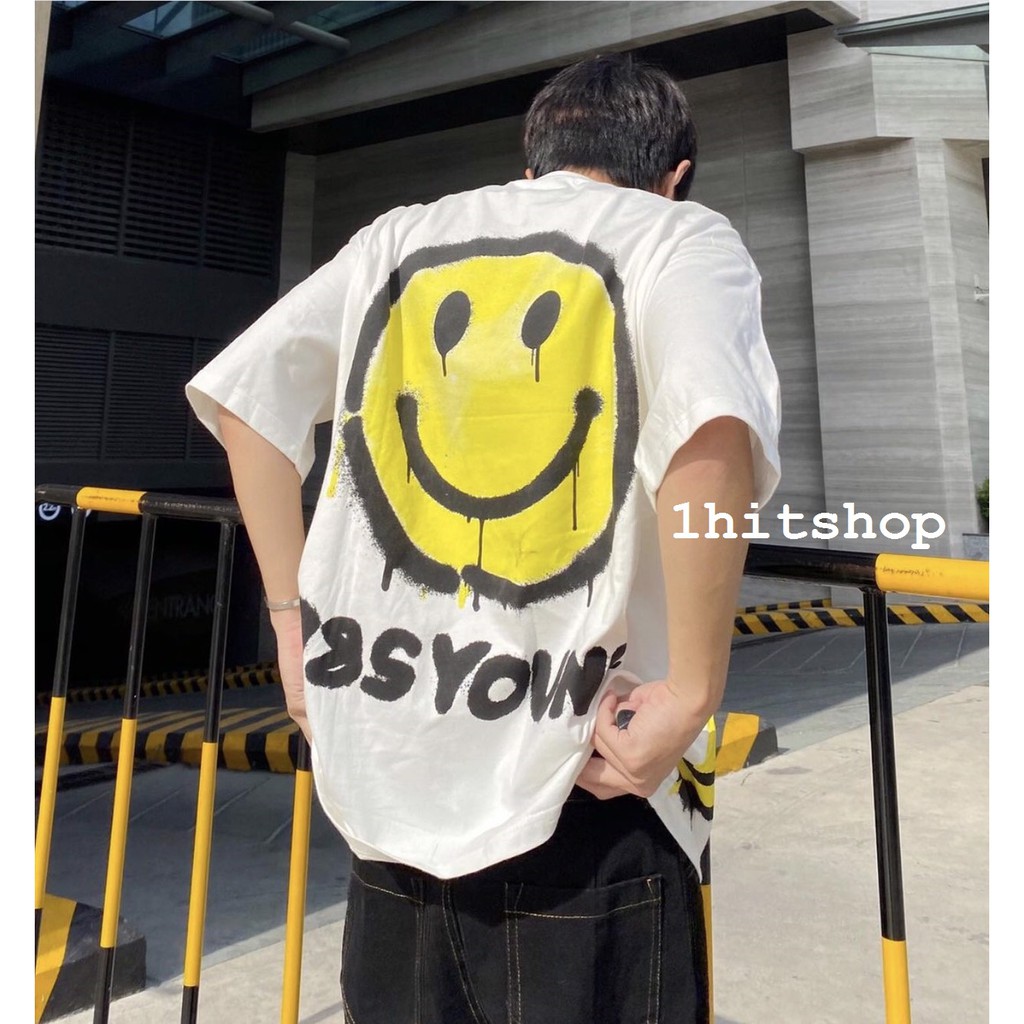 Áo Thun MẶT CƯỜI 98.S Ulzzang Nam Nữ Unisex 1hitshop