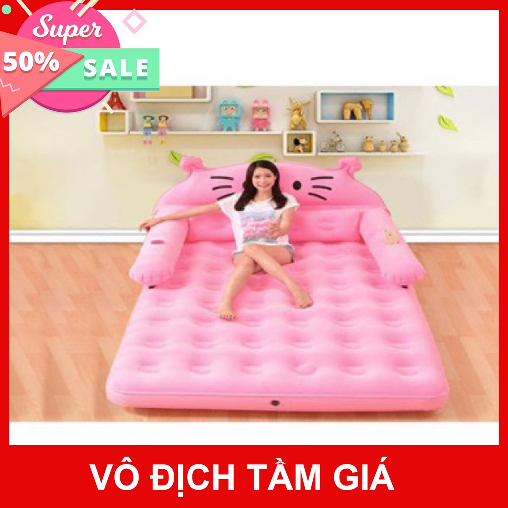 1/chiếc Giường hơi loại to.1m5-*2m khi mua dc tặng miếng vá chuyên sỉ sll mua ngay giảm giá 50% cho khách hàng