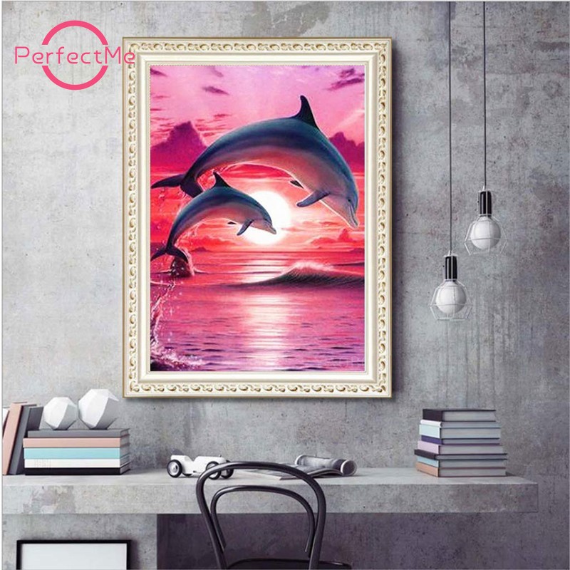 Tranh Đính Đá 5D Tự Làm Hình Người Lớn 30x40cm Kèm Phụ Kiện