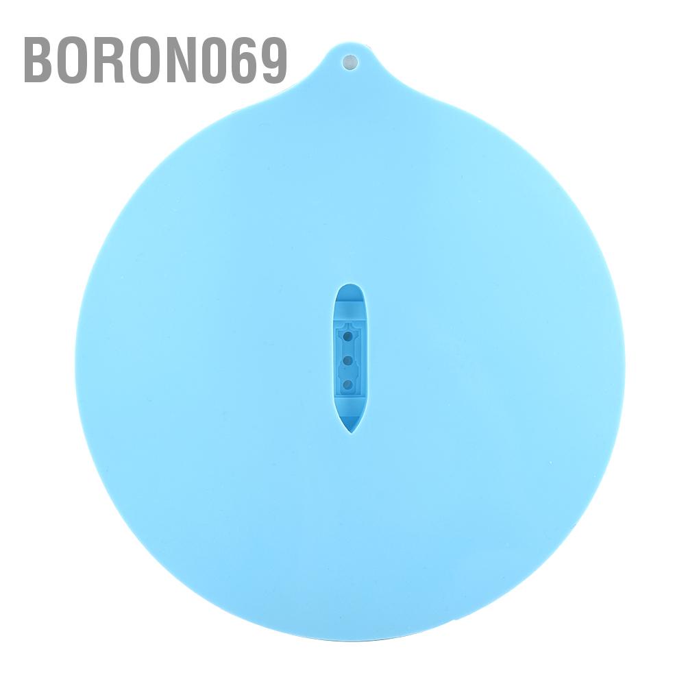Boron069 Silicone Steam Pot Lids Pressure Cooker Spill Food Seal Cover for Household Pan Covers