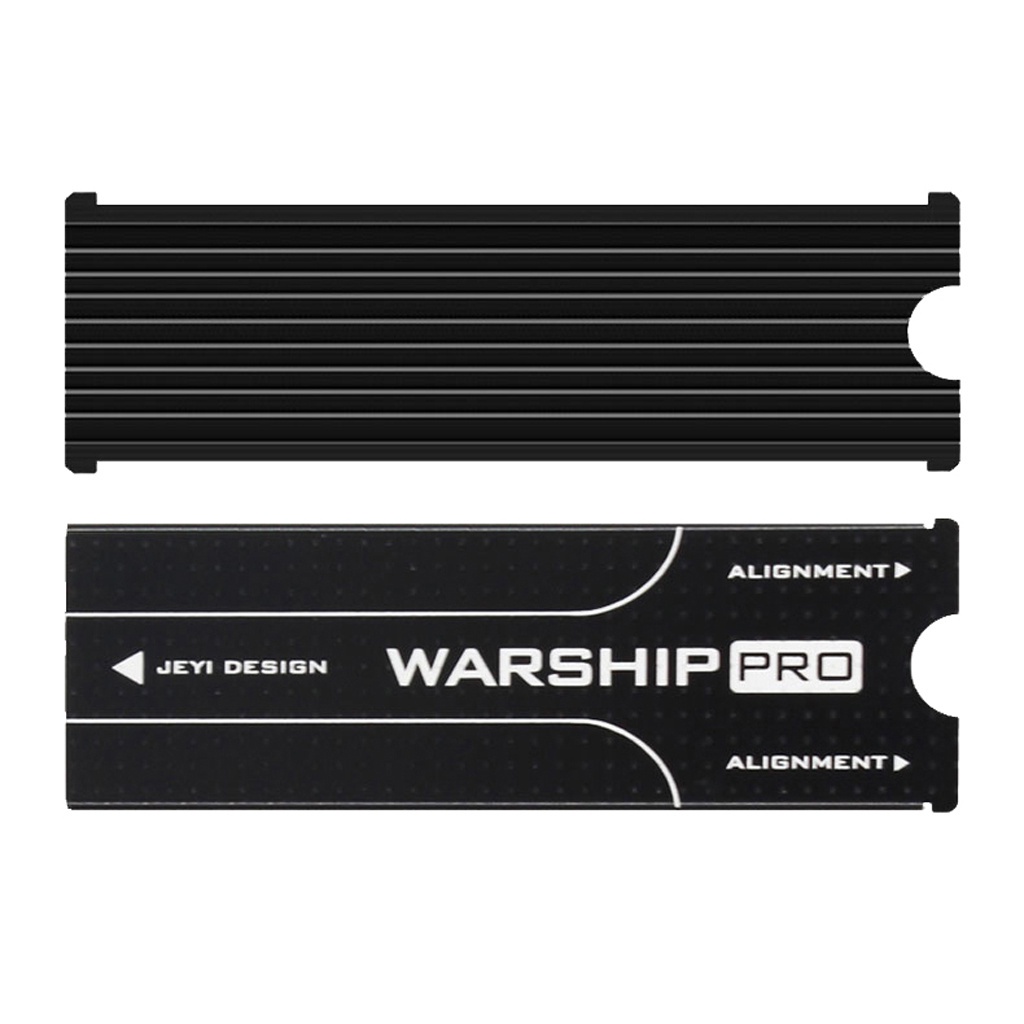 Bộ Tản Nhiệt Bằng Nhôm Màu Đen Lzdjhyke1 Cho NVMe M.2 2280 SSD w