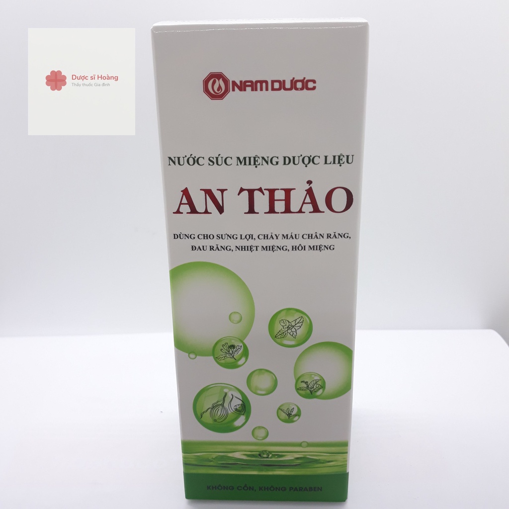 NƯỚC SÚC MIỆNG AN THẢO CHAI 250ML