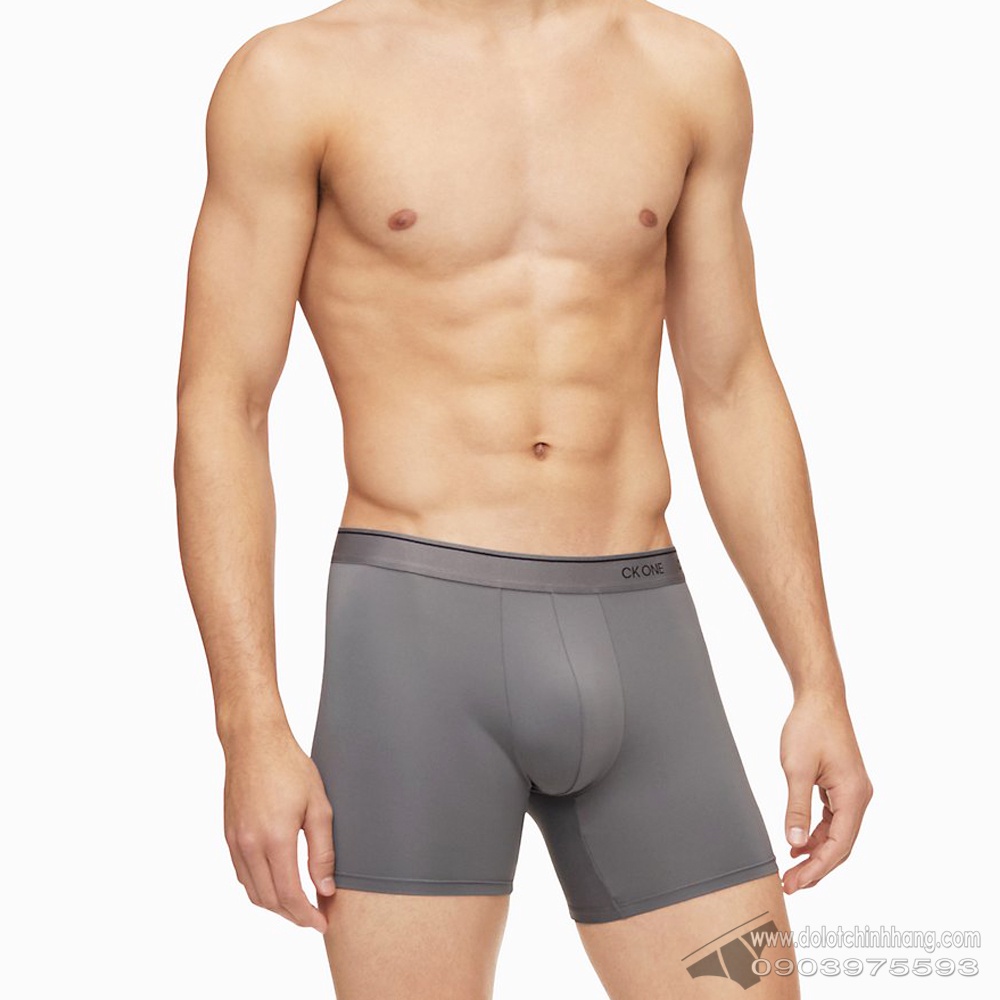 Quần lót nam Calvin Klein NB2226 CK One Micro Boxer Brief Grey Sky