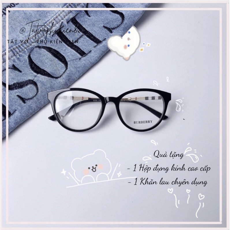 Gọng kính cận -nam nữ ⭐️FREESHIP 07⭐️ Mắt kính thời trang BBR mẫu mới nam nữ đều đeo được