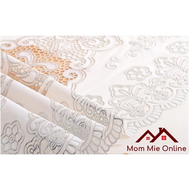 Khăn 40cm x 84cm ren nổi cao cấp