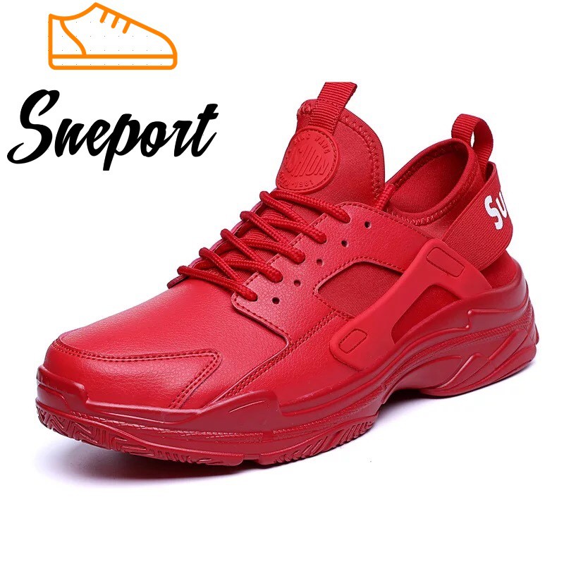 Giày nam sneaker phong cách Hàn Quốc 2019 (màu đỏ) | BigBuy360 - bigbuy360.vn